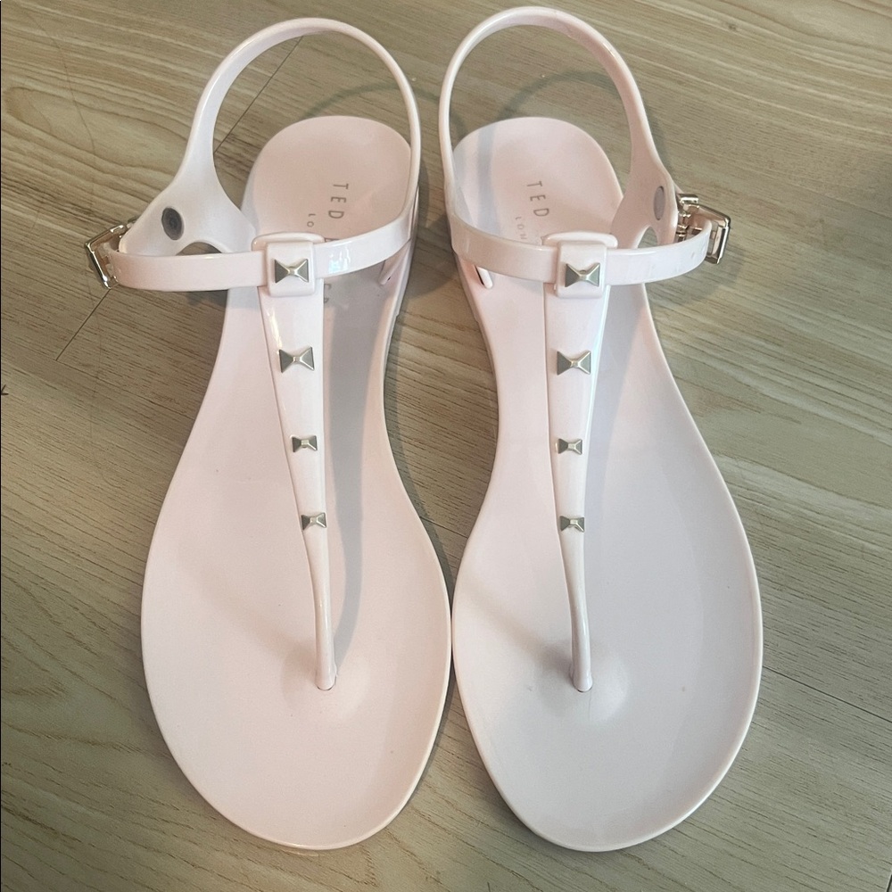 Ted Baker Light Pink Jelly Sandals